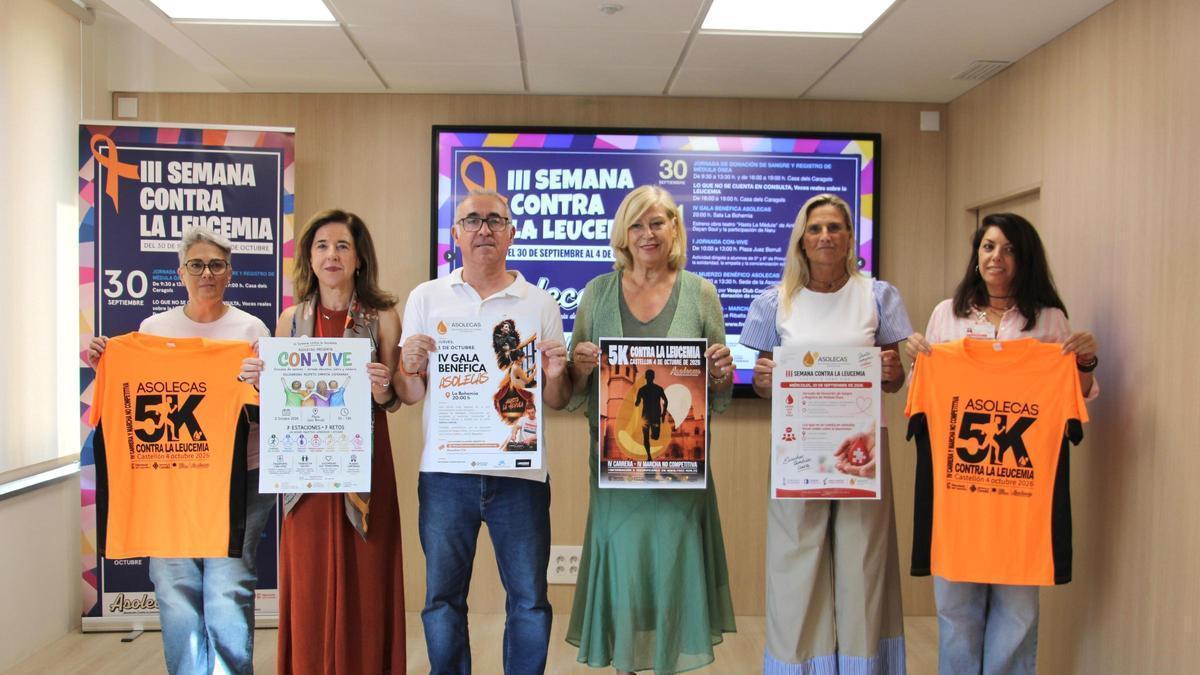 semana leucemia castelló | Castelló se moviliza contra la leucemia: carrera solidaria y tres puntos para hacerse donantes… y más