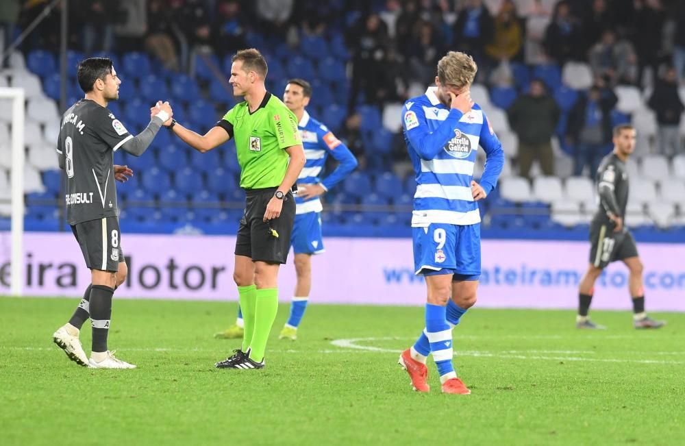 El Dépor empata en Riazor con el Alcorcón