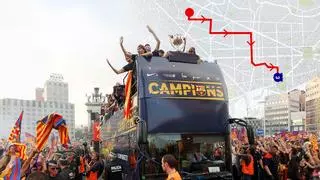 Rúa del Barça hoy: horario, recorrido y afectaciones al tráfico