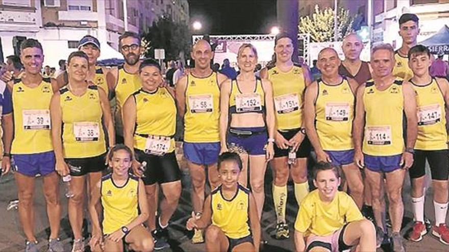 el club de atletismo palma del río, en el homenaje a vicente álvarez