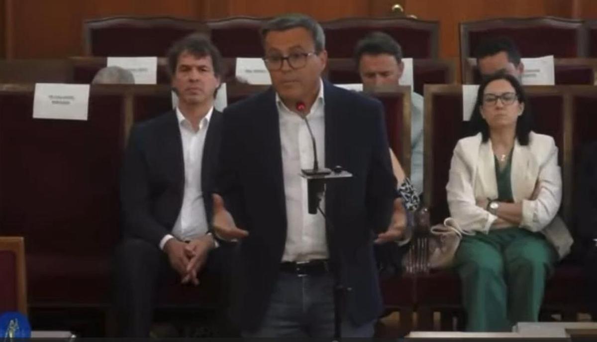 Miguel Ángel Gallardo en su comparecencia ante el juez