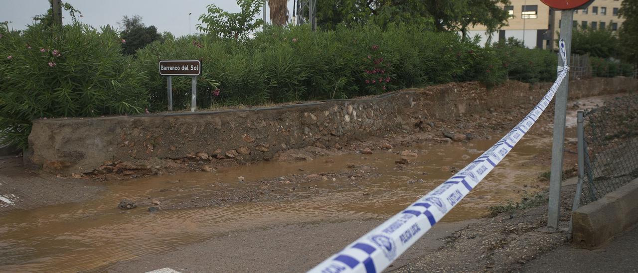 Imagen del barranco del Sol en Castelló.