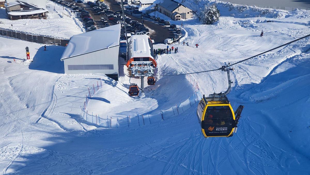 La telecabina de Pajares.