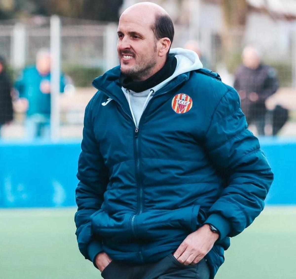 Raúl Paje en un partit recent.