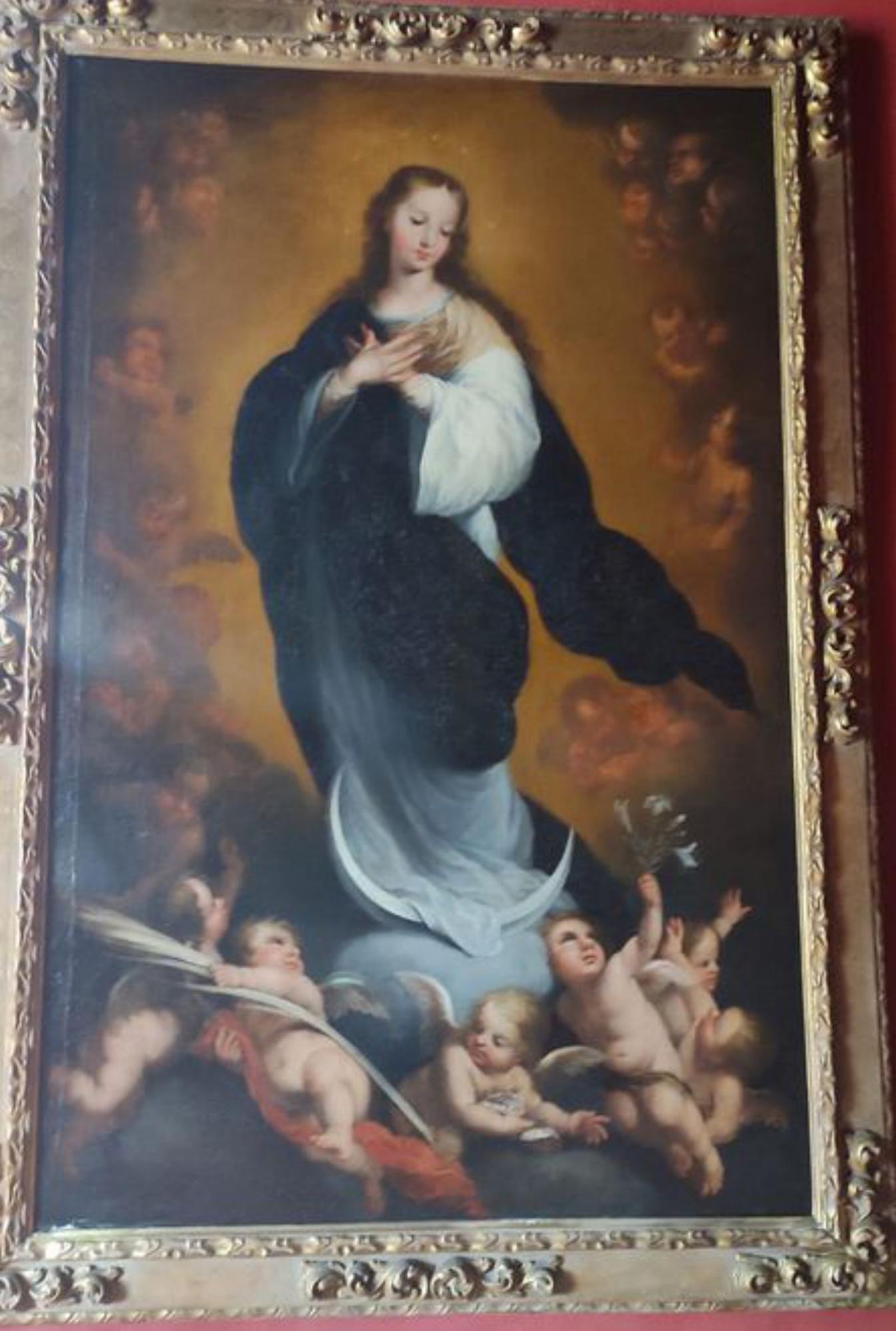 Inmaculada atribuida a Murillo. | | M.R.D.Q.