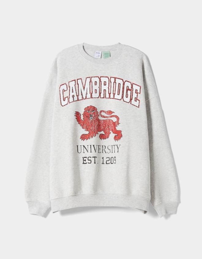 Sudadera print Cambridge University