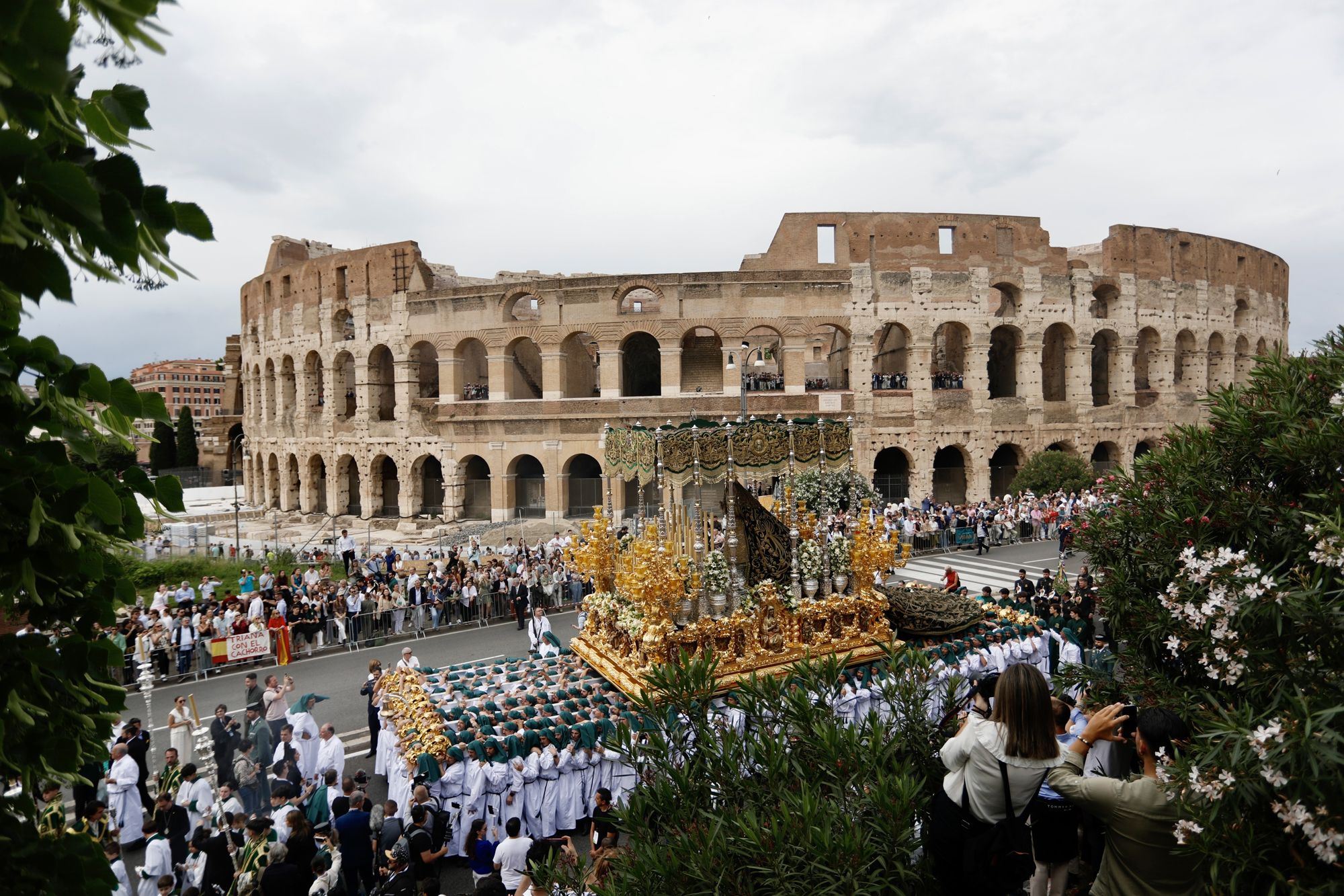 Gran procesión por el Jubileo de las Cofradías, en fotos