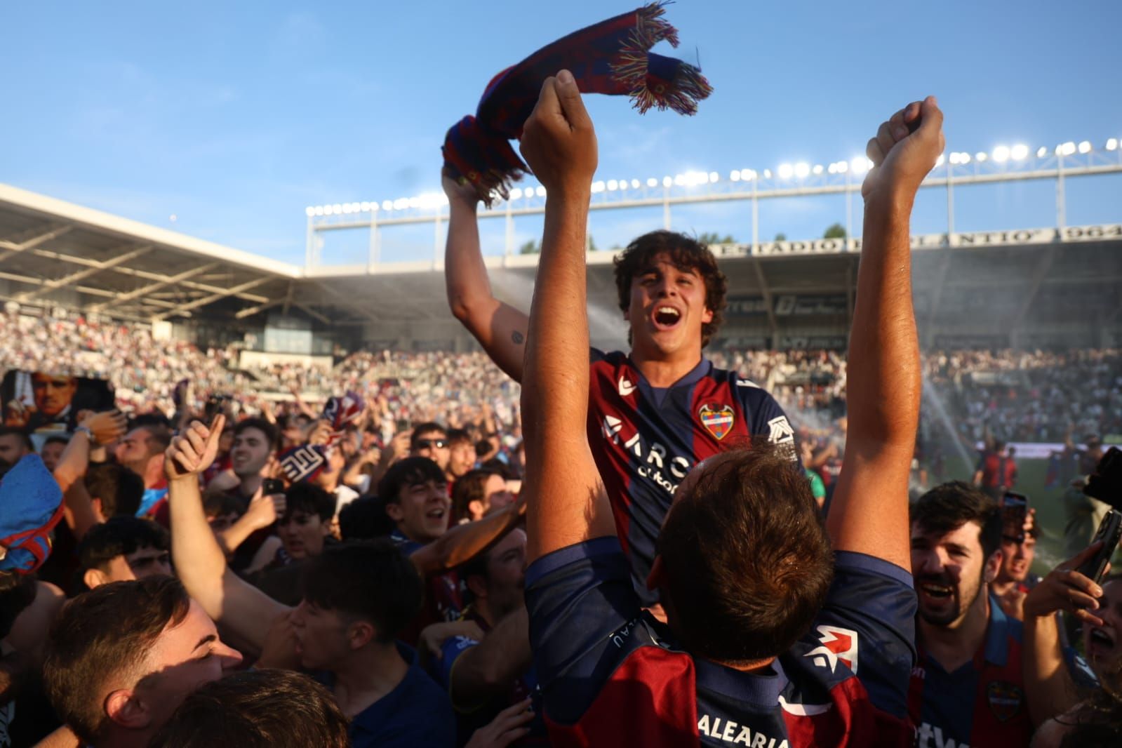 Así se ha vivido el ascenso del Levante en El Plantío