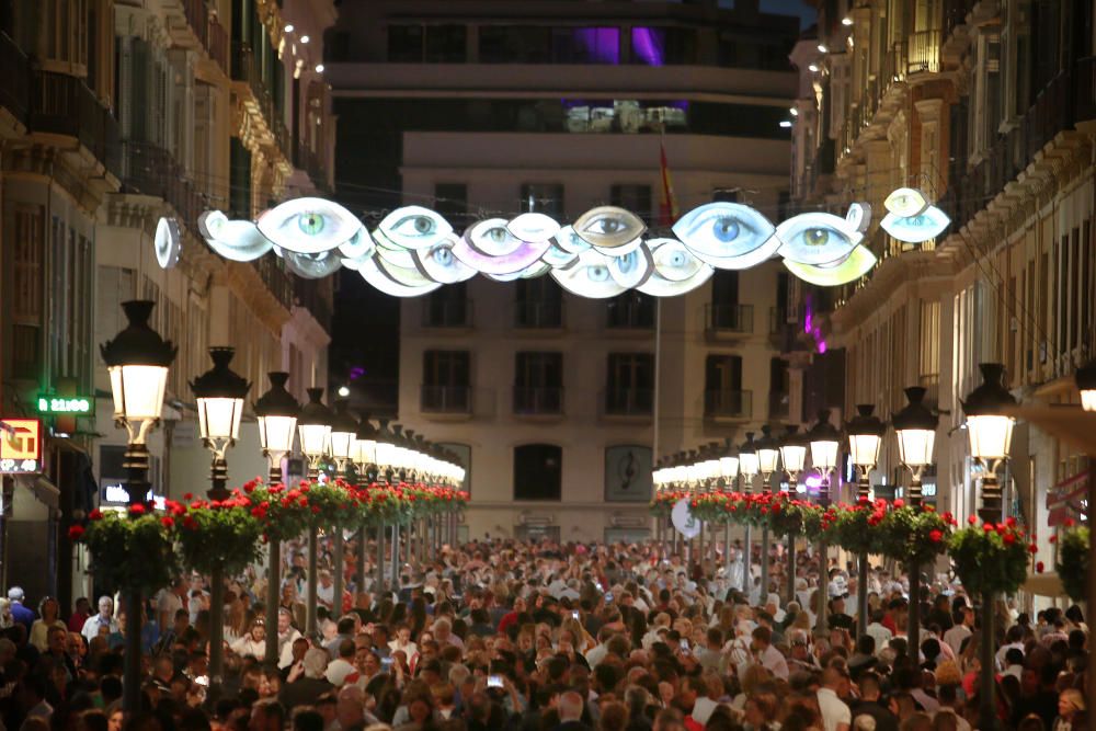 Fotos de la Noche en Blanco de Málaga 2018