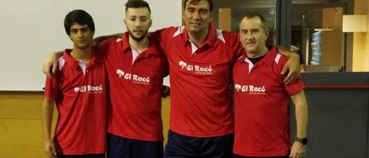 El cuarteto del ascenso al que se incorporará un quinto palista.