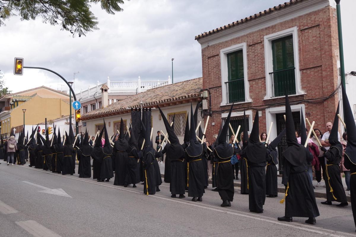 Procesión del Carmen Doloroso desde la parroquia del Corpus Christi