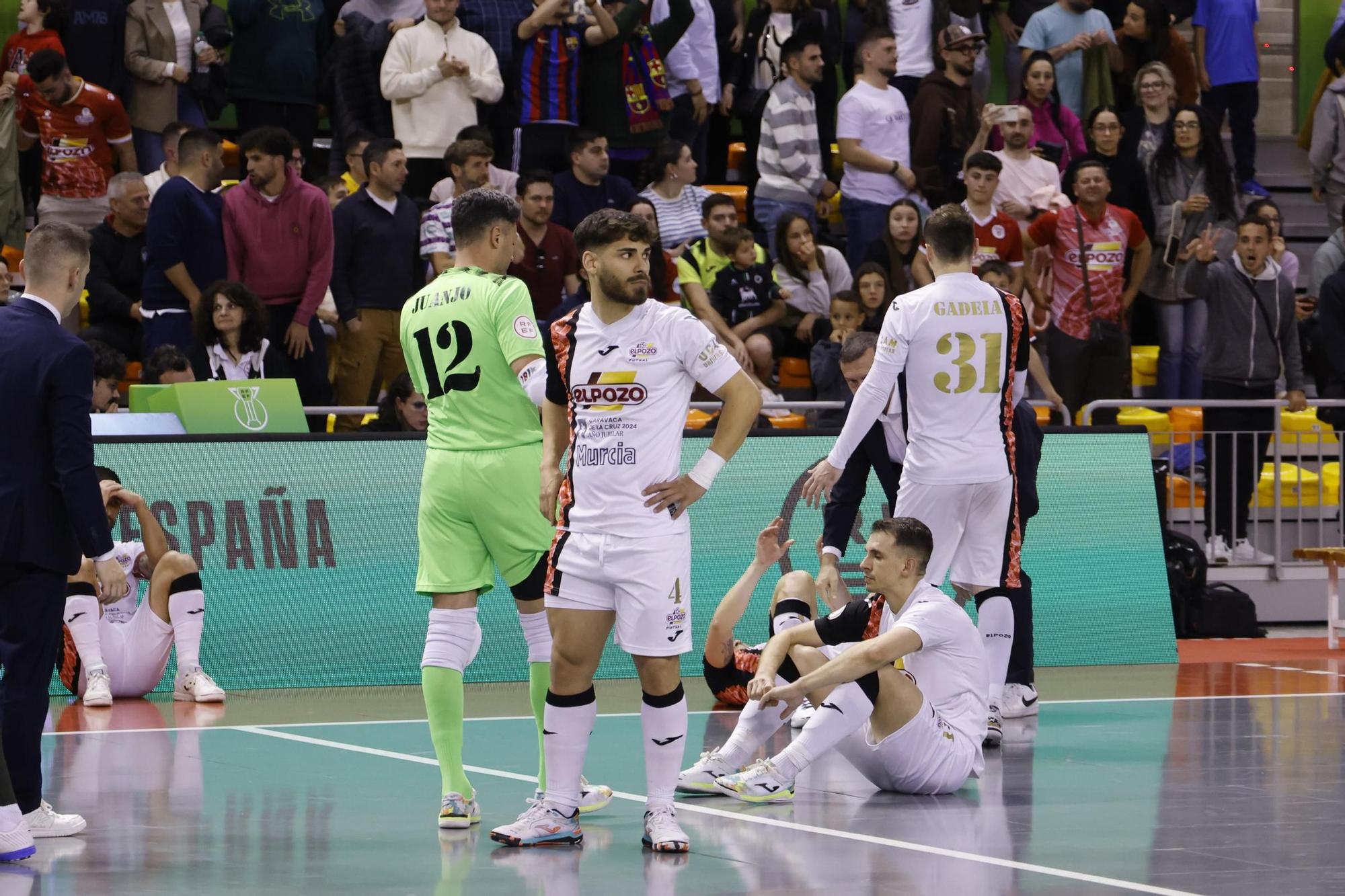 ElPozo Murcia - FC Barcelona, final de la Copa de España de fútbol sala