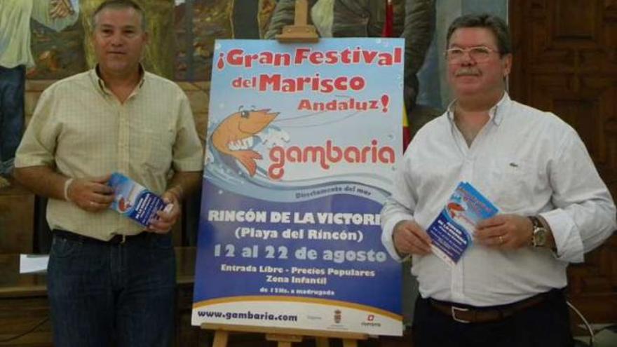 El concejal José Antonio Ruiz, junto a Antonio Rivero.