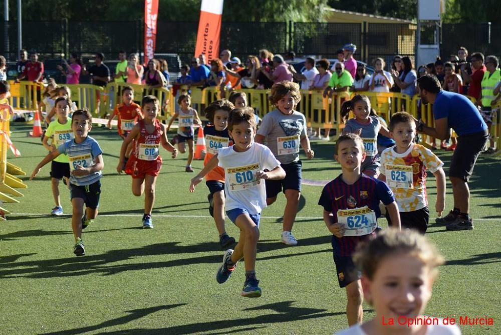 Carrera Puentes de Cieza. Pruebas de menores