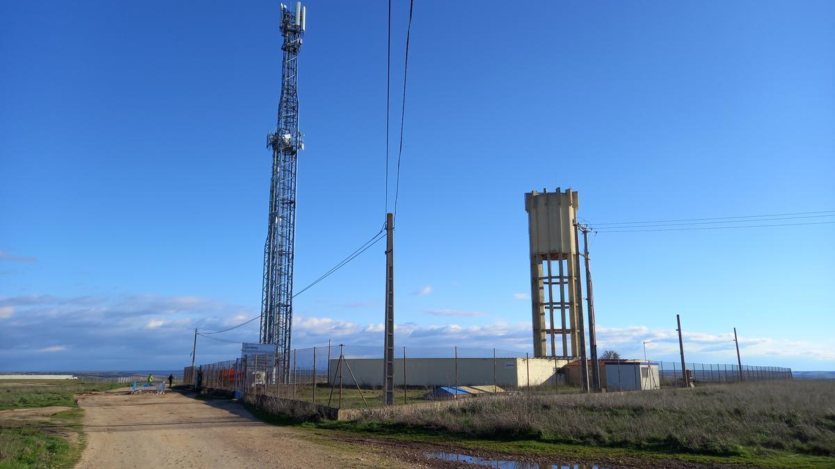 Instalaciones en las que Toro capta el agua del acuífero Los Arenales