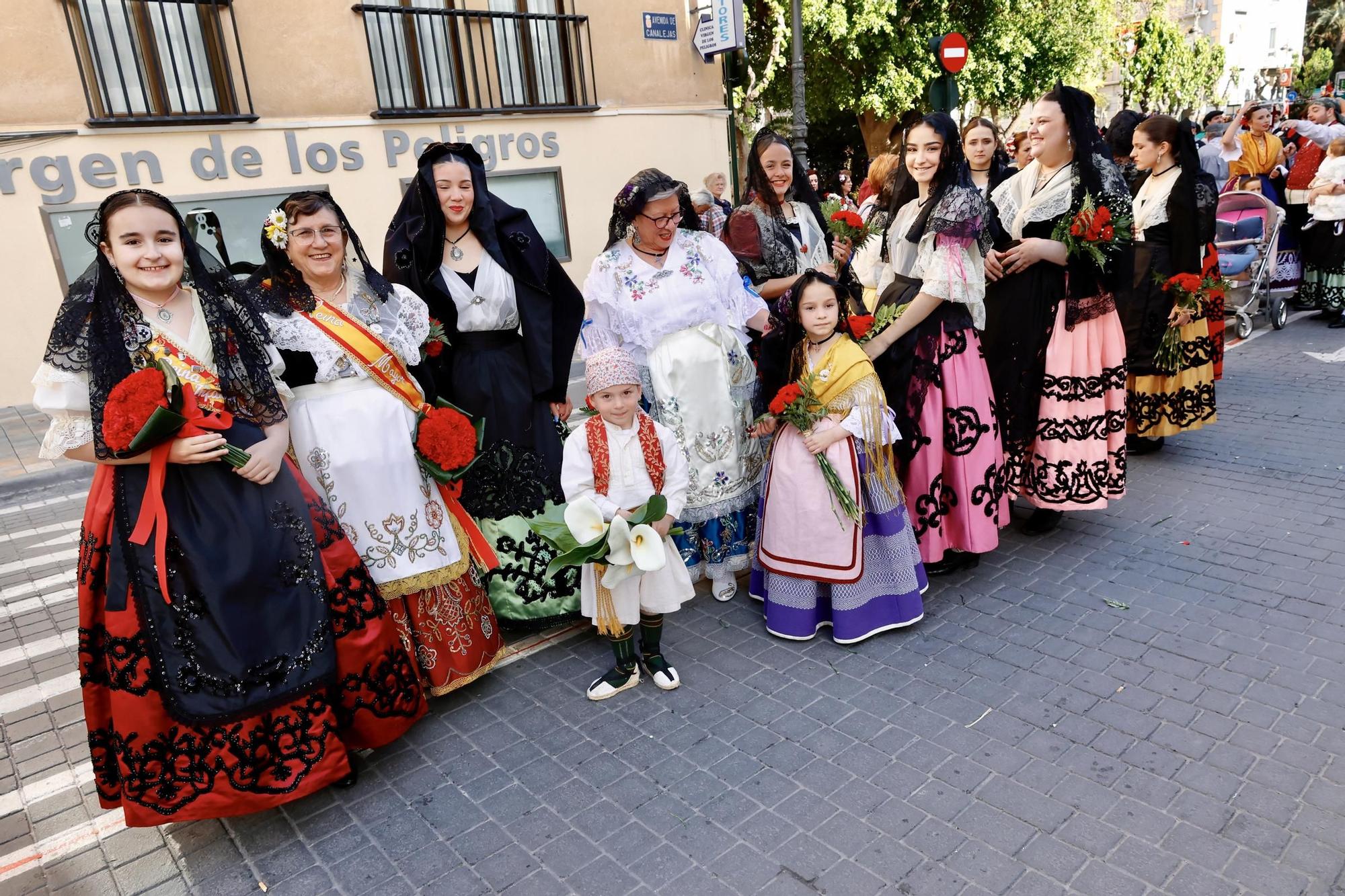 Ofrenda floral a la Virgen de la Fuensanta