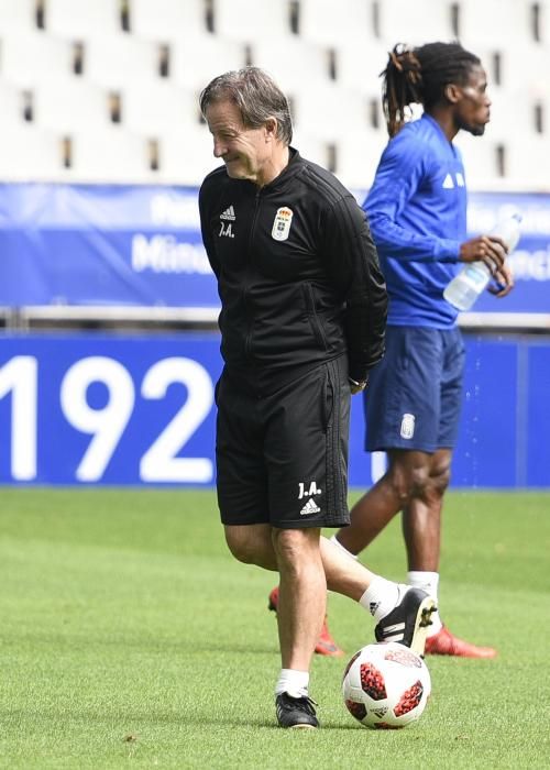 Entrenamiento del Oviedo