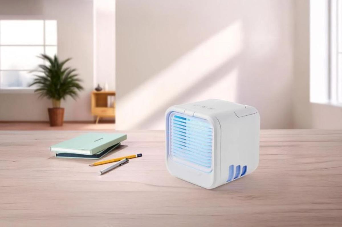 El ventilador que enfría con agua de Lidl /