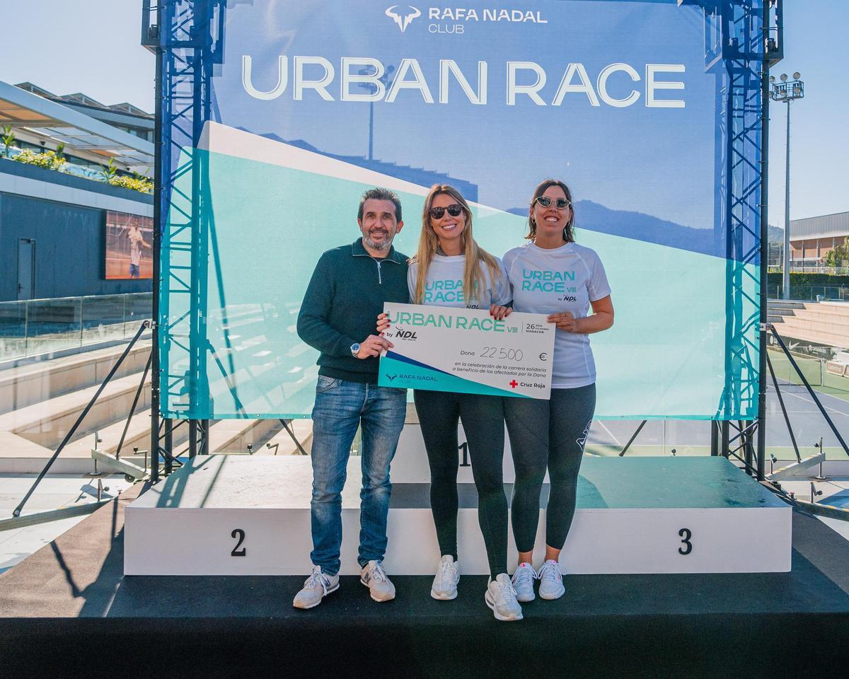 Las imágenes de la carrera solidaria de la Rafa Nadal Academy