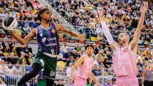 El Joventut queda aixafat pel rodet de l’Unicaja