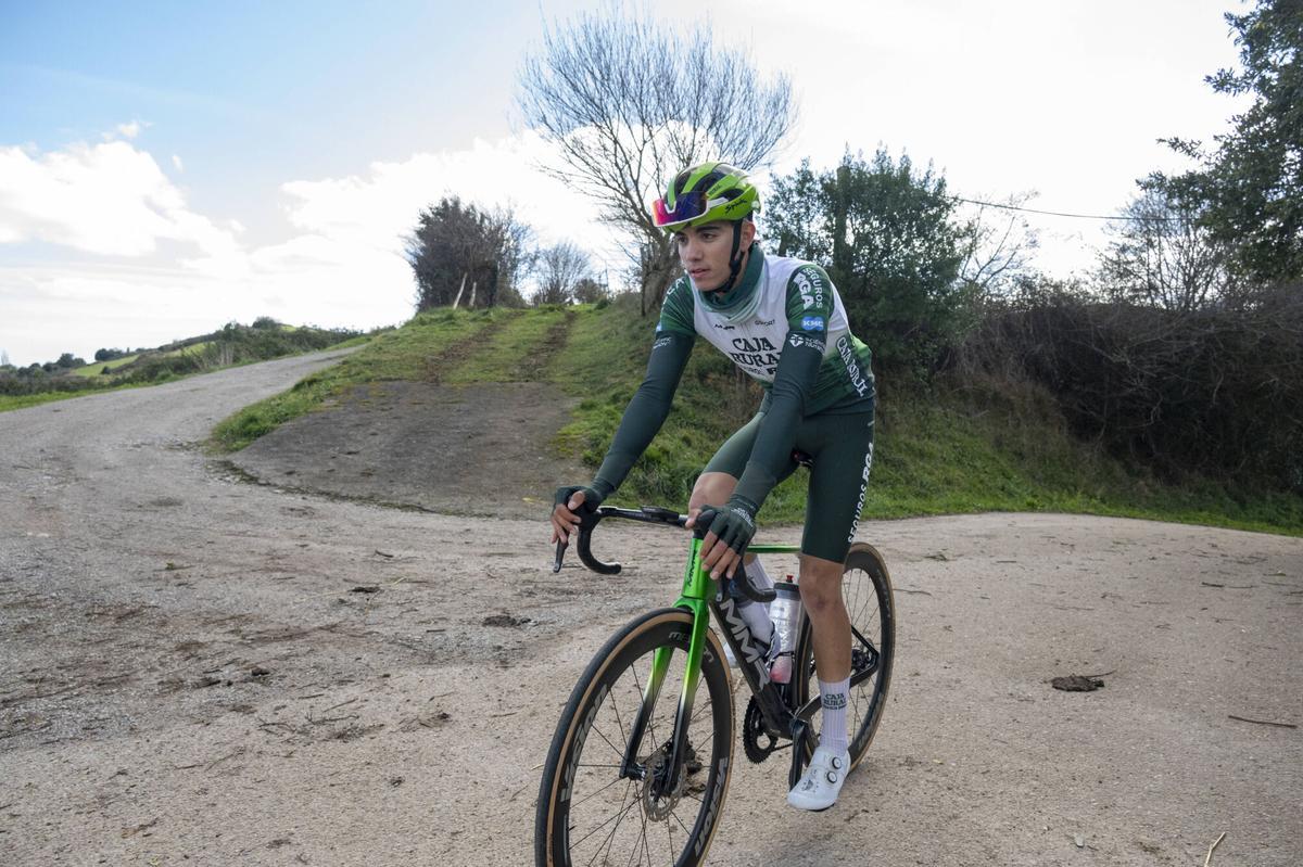 Samuel Fernández, ciclista asturiano del Caja Rural-Seguros RGA