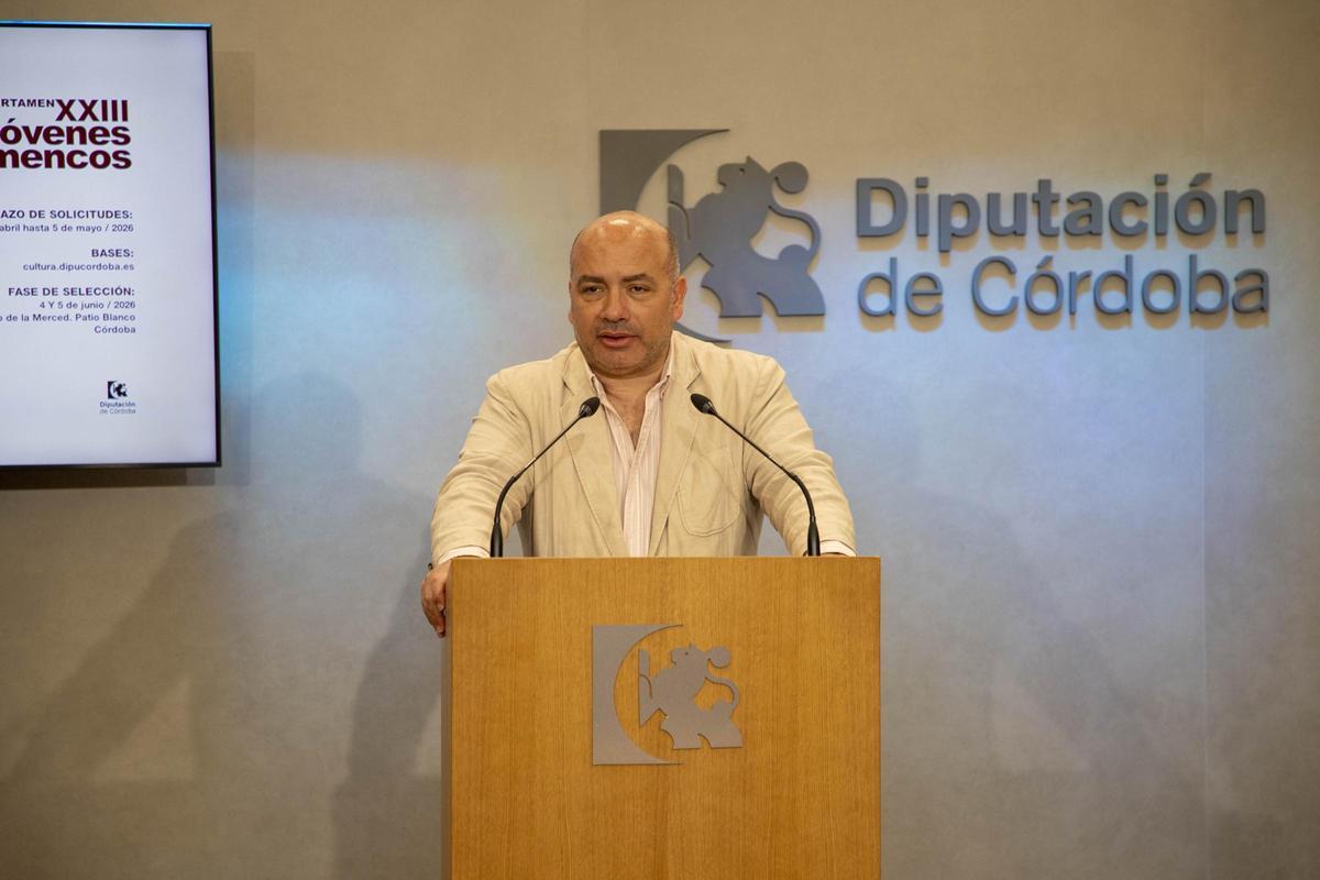 El delegado del área de Cultura en la Diputación, Gabriel Duque.