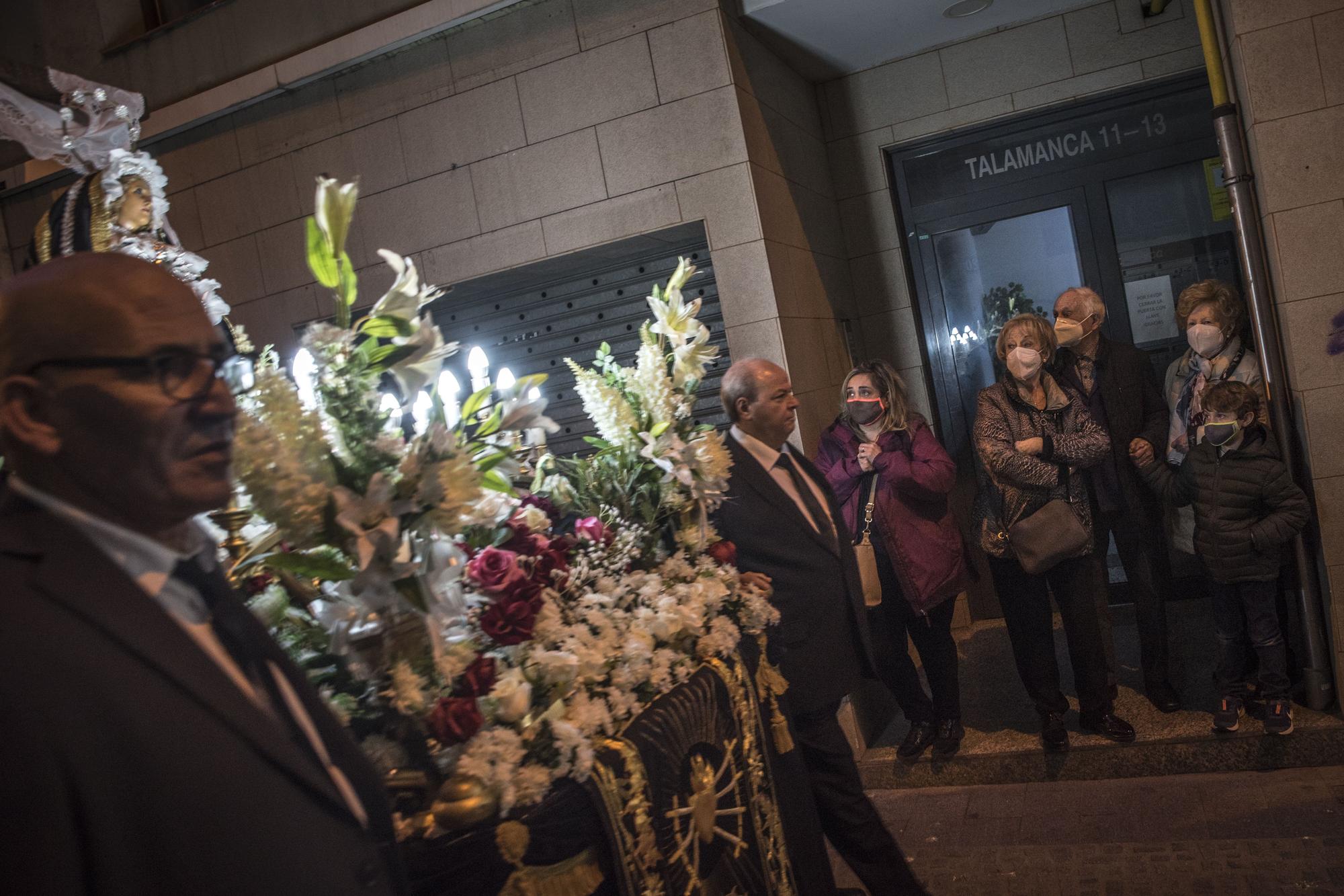 La processó del silenci torna a Manresa