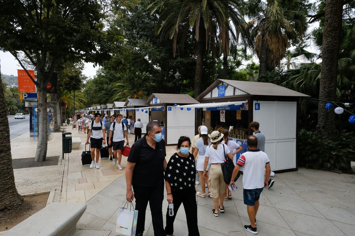 Inauguración del Gran Mercado Sabor a Málaga en el Parque