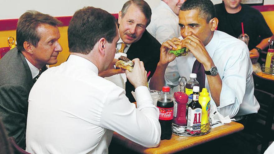 Hamburguesas presidenciales