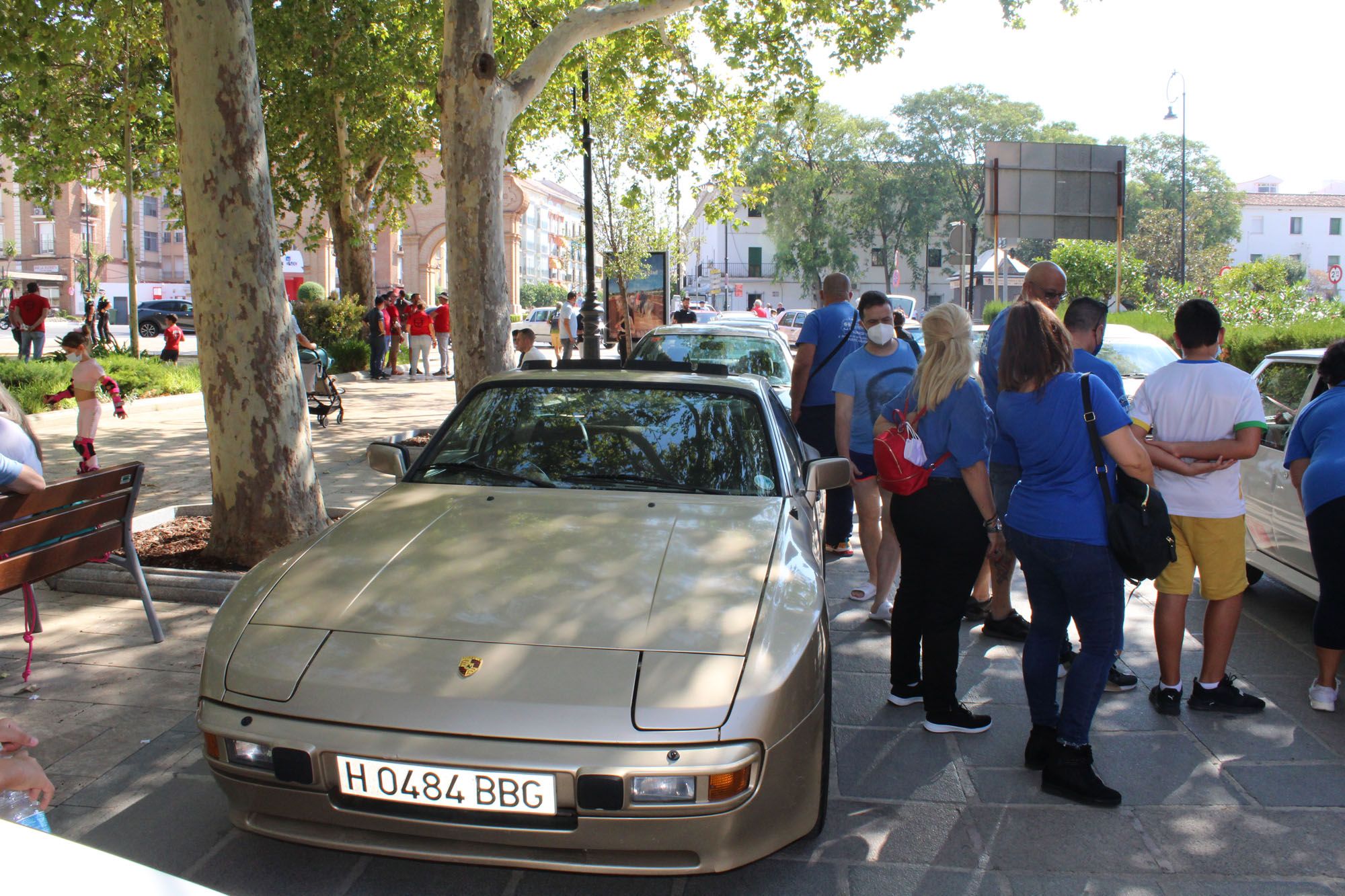 Concentración de coches clásicos en Antequera