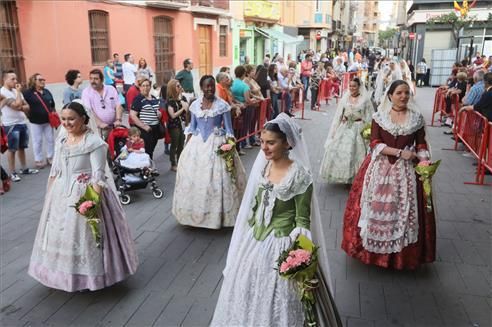 Ofrenda de flores a Sant Pasqual en Vila-real