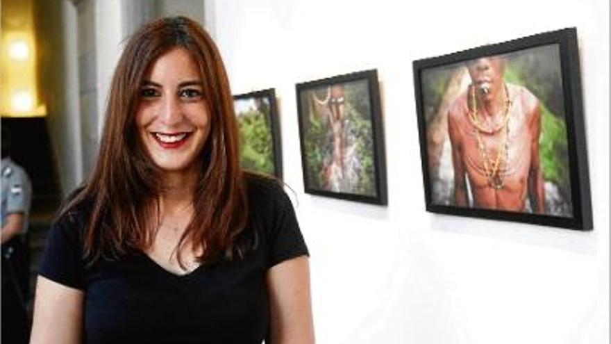 Marina Calahorra, autora de les fotos i guanyadora del premi.