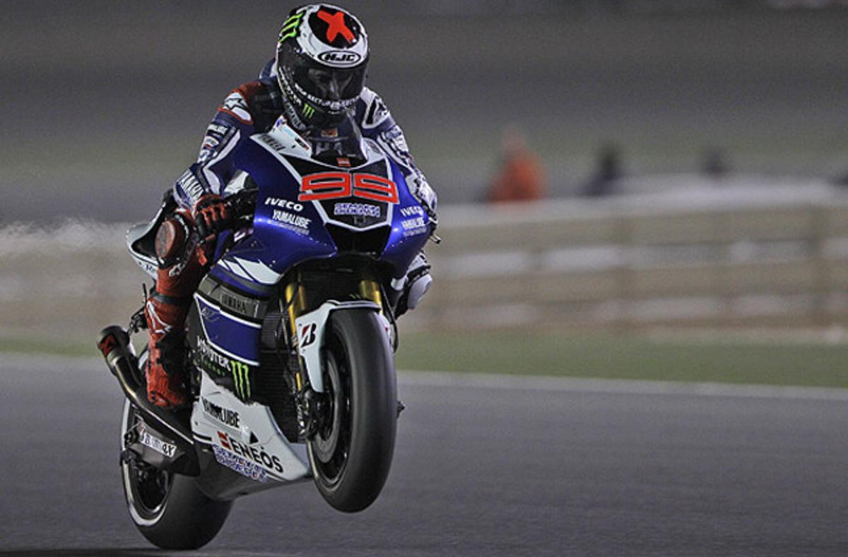 Lorenzo fa un cavallet triomfal.