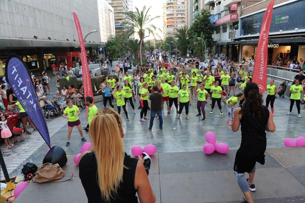 Zumba en la Avenida Libertad