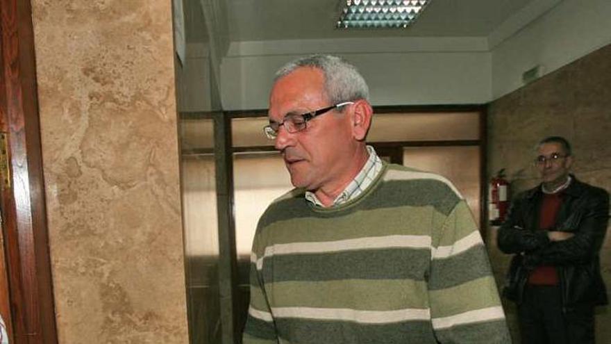 Juan José Puchol, ex alcalde de Vall de Laguar, cuando se señaló el primer juicio