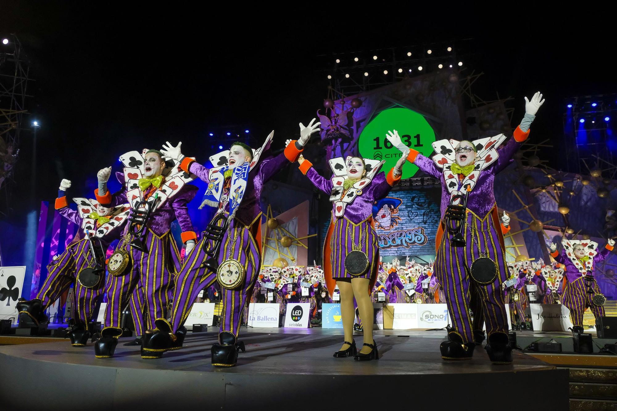 Tercera fase del concurso de murgas del Carnaval de Las Palmas de Gran Canaria 2024