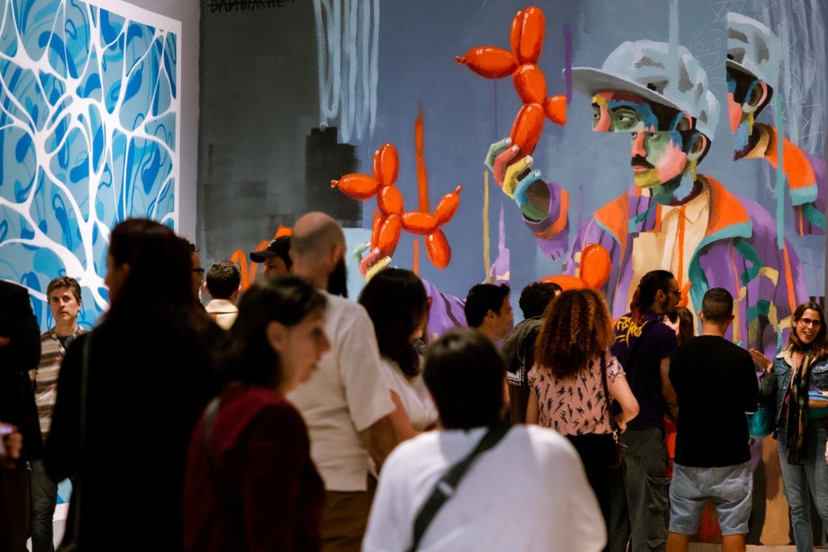 La inauguración contó con una amplia participación de público.