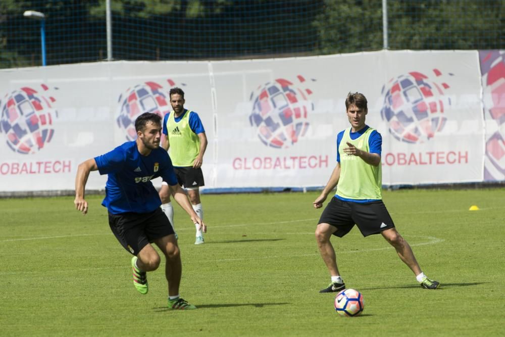 Entrenamiento del Real Oviedo