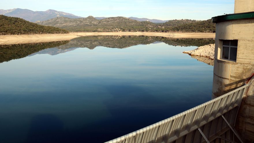 Les pluges omplen fins al 49% el pantà de Darnius, que fa un any estava al 84,9%