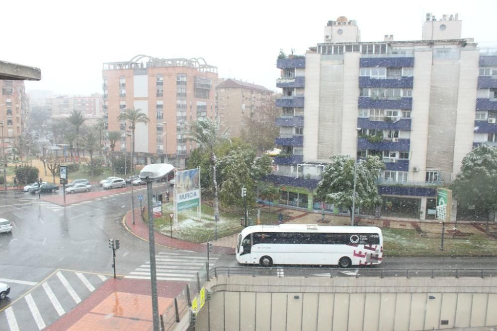 Nieve en Murcia