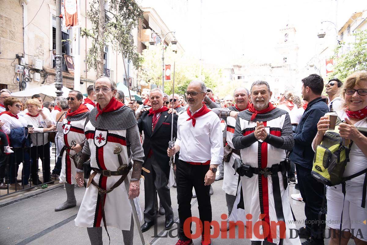 Moros y Cristianos en la mañana del día dos en Caravaca