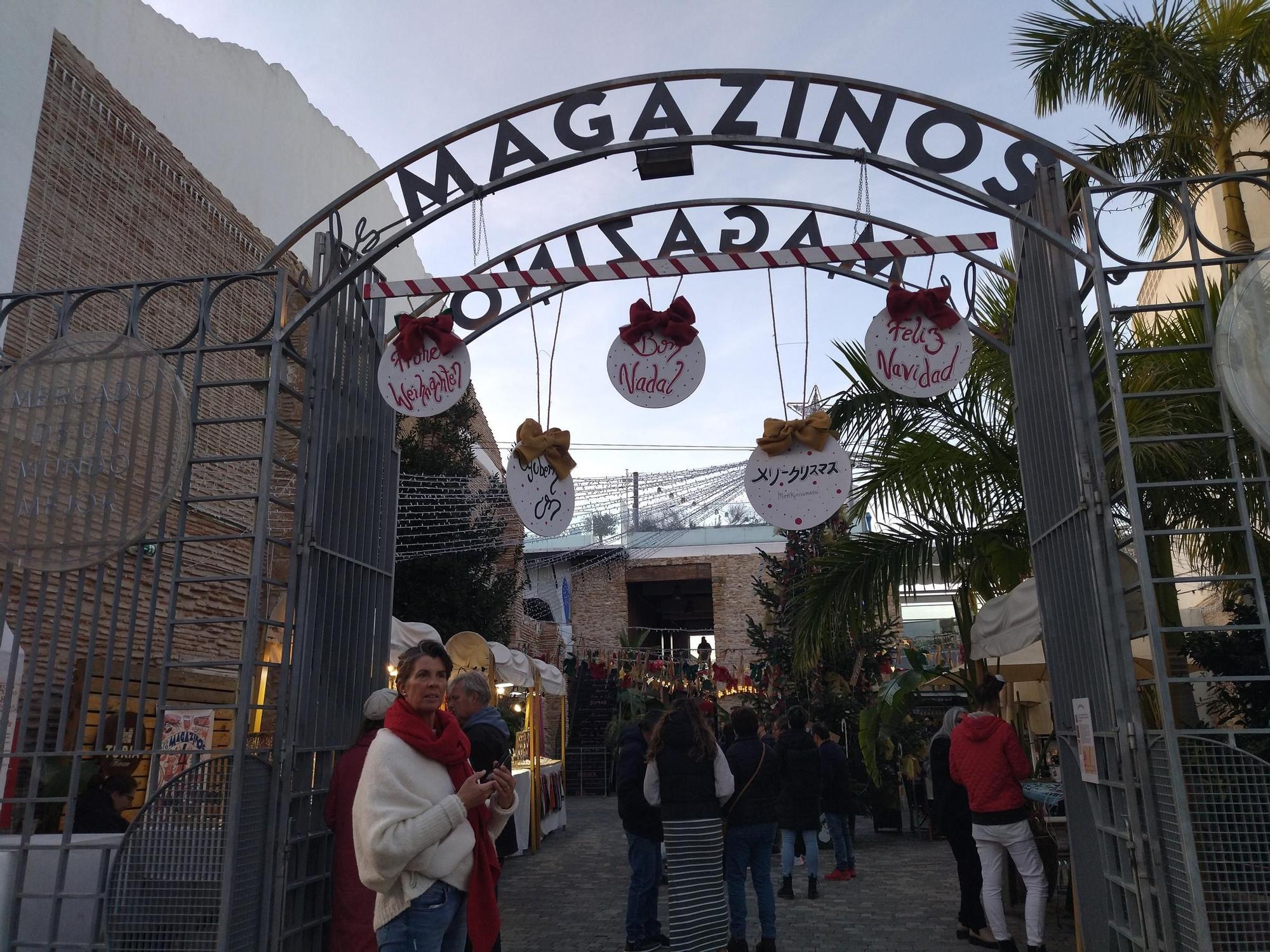 La Navidad resplandece en Els Magazinos de Dénia