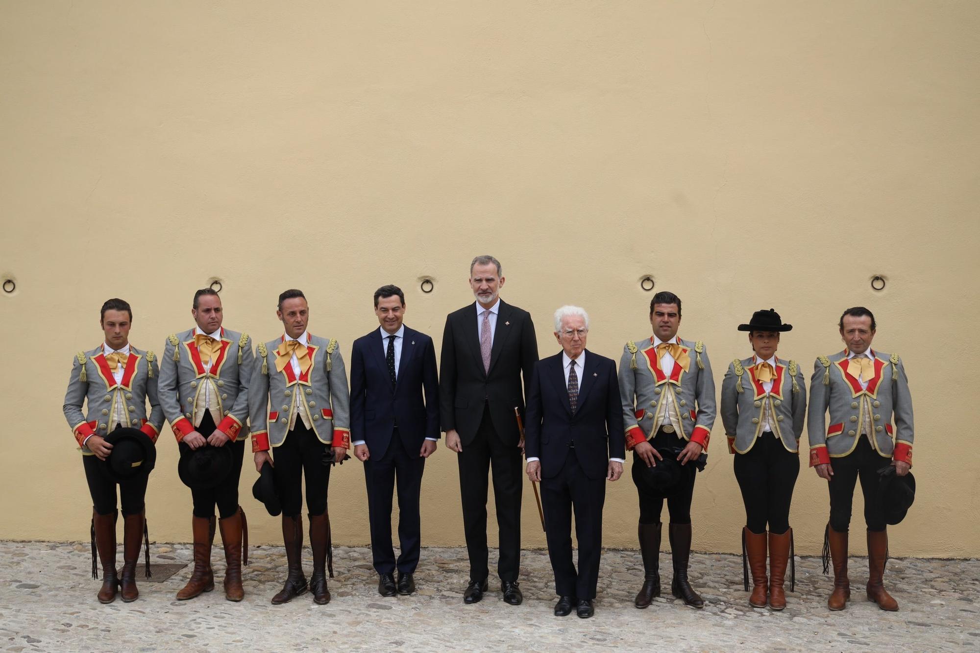La visita del rey Felipe VI a Ronda, en imágenes