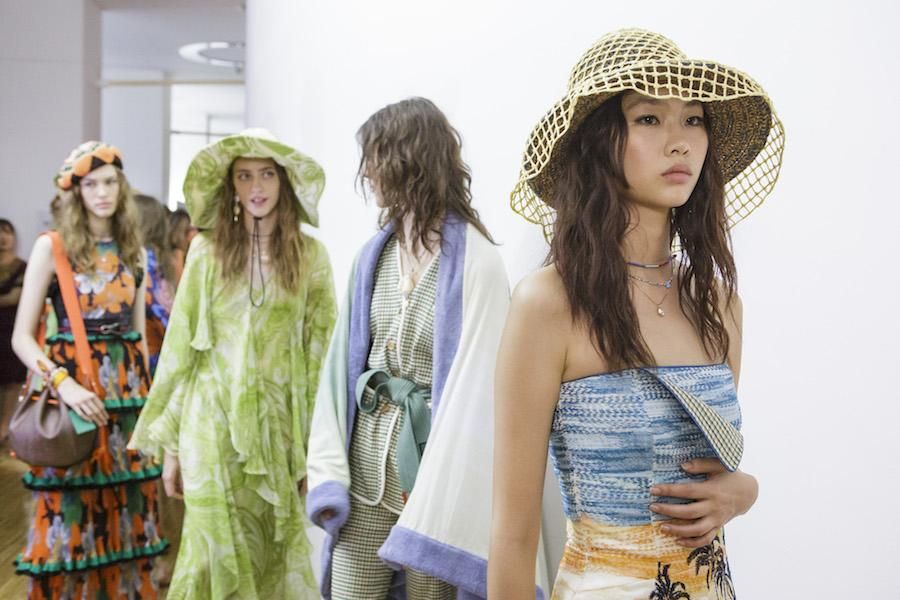 Backstage de Etro SS19