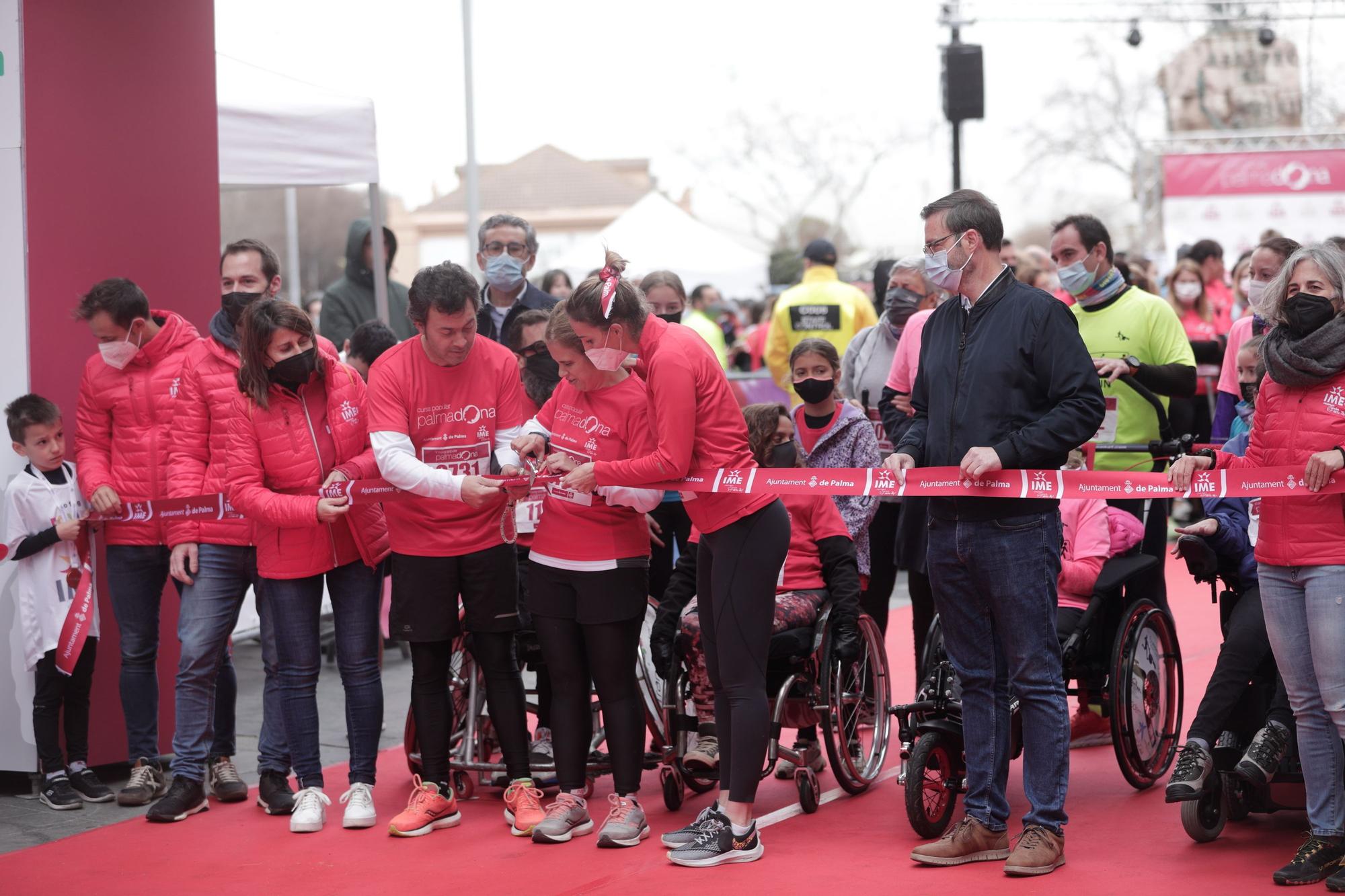 Alrededor de 2.500 personas participan en la V Cursa Popular Palmadona