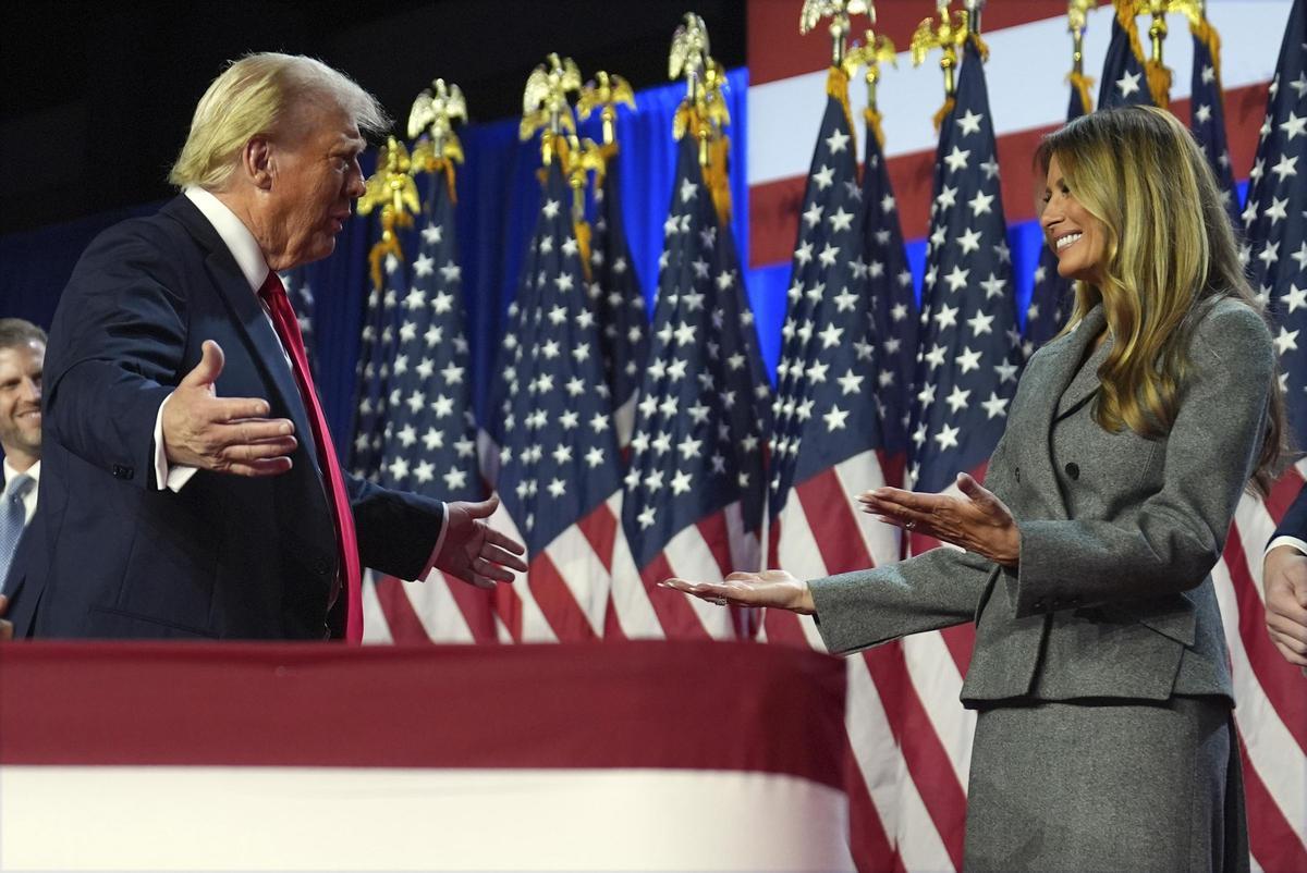Trump comparece tras ganar las elecciones Trump comparece tras ganar las elecciones