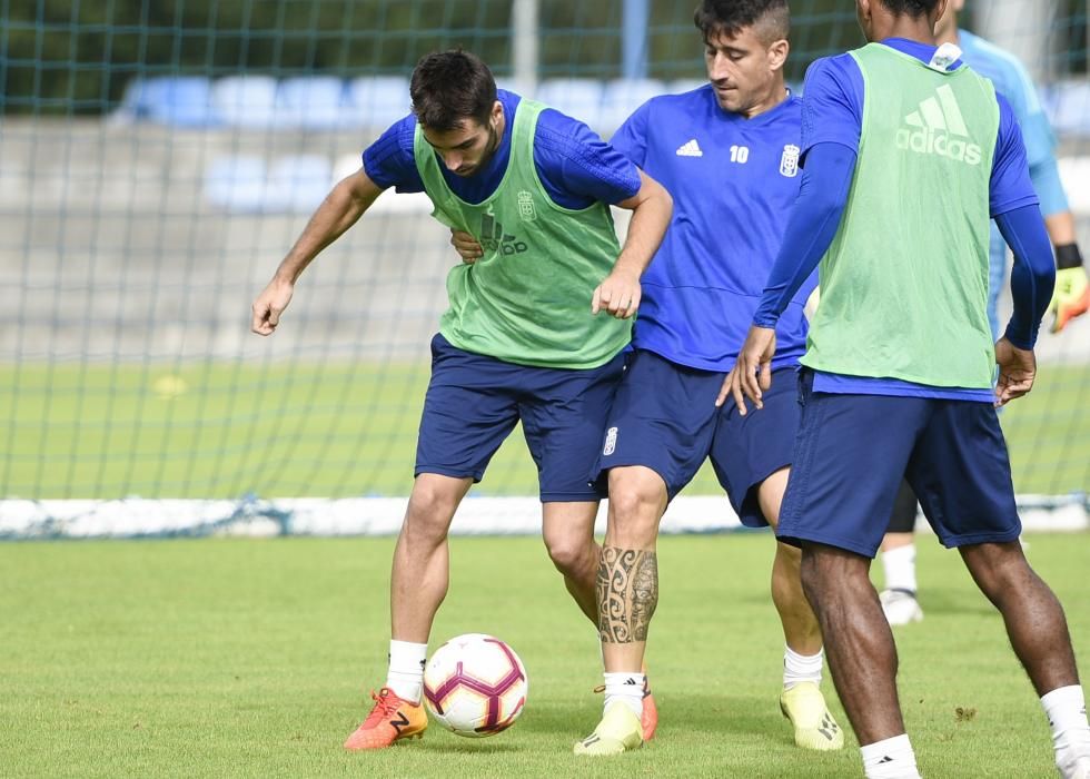 Entrenamiento del Oviedo