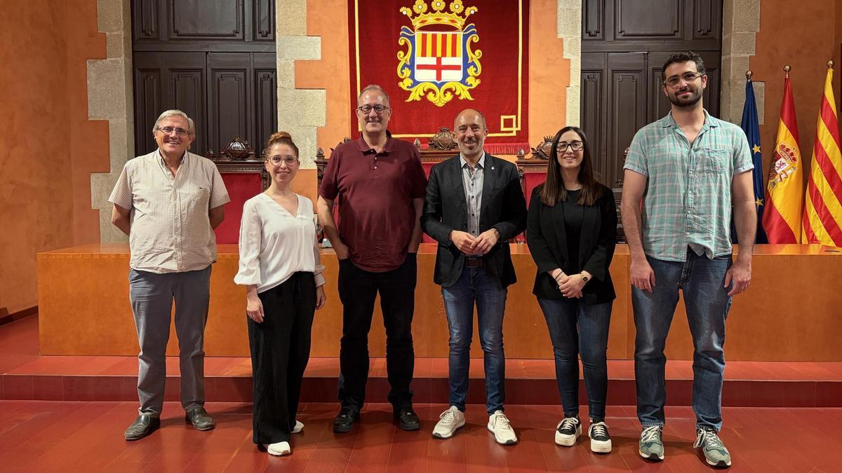 Jame Puig, Sílvia Sanfeliu, Xavier Antich, Marc Aloy, Tània Infante i Marc Orriols