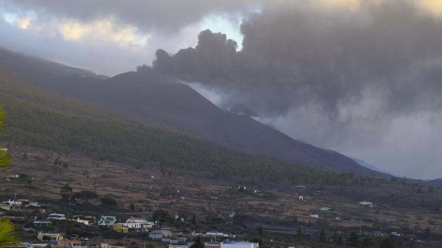 Erupción del volcán de La Palma este 8 de noviembre