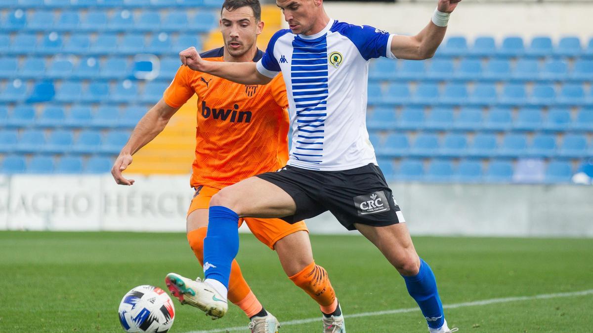 Hércules - Valencia Mestalla, las imágenes del partido